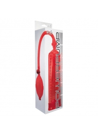 Красная вакуумная помпа Power Pump Red - Toy Joy - в Улан-Удэ купить с доставкой
