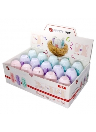Набор из 15 мини-мастурбаторов Fantastic Egg Hard Boiled - Baile - в Улан-Удэ купить с доставкой