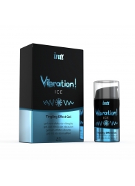 Жидкий интимный гель с эффектом вибрации Vibration! Ice - 15 мл. - INTT - купить с доставкой в Улан-Удэ