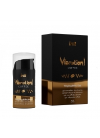 Жидкий интимный гель с эффектом вибрации Vibration! Coffee - 15 мл. - INTT - купить с доставкой в Улан-Удэ
