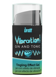 Жидкий интимный гель с эффектом вибрации Vibration! Gin   Tonic - 15 мл. - INTT - купить с доставкой в Улан-Удэ