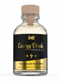 Массажный гель с согревающим эффектом Energy Drink - 30 мл. - INTT - купить с доставкой в Улан-Удэ