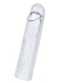 Прозрачная насадка-удлинитель Flawless Clear Penis Sleeve Add 1 - 15,5 см. - Lovetoy - в Улан-Удэ купить с доставкой