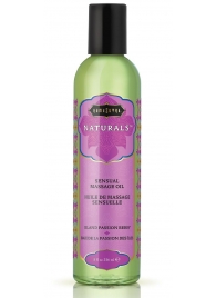 Массажное масло Naturals Island Passion Berry с ароматом тропических фруктов - 236 мл. - Kama Sutra - купить с доставкой в Улан-Удэ