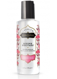 Гель-лубрикант на водной основе Divine Nectars Strawberry Dream с ароматом клубники - 150 мл. - Kama Sutra - купить с доставкой в Улан-Удэ
