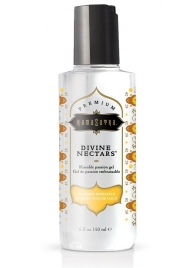 Гель-лубрикант на водной основе Divine Nectars Vanilla с ароматом ванили - 150 мл. - Kama Sutra - купить с доставкой в Улан-Удэ