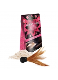 Пудра для тела Honey Dust Body Powder с ароматом клубники - 28 гр. - Kama Sutra - купить с доставкой в Улан-Удэ