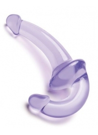Фиолетовый безремневой страпон Strapless Strap-On - Lux Fetish - купить с доставкой в Улан-Удэ