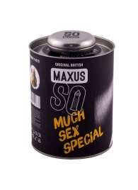 Текстурированные презервативы в кейсе MAXUS So Much Sex - 100 шт. - Maxus - купить с доставкой в Улан-Удэ