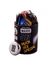 Текстурированные презервативы в кейсе MAXUS So Much Sex - 100 шт. - Maxus - купить с доставкой в Улан-Удэ
