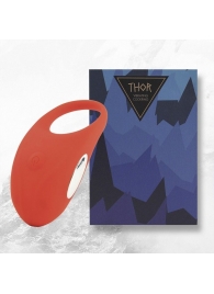 Красное кольцо с вибрацией Thor Cockring - FeelzToys - в Улан-Удэ купить с доставкой