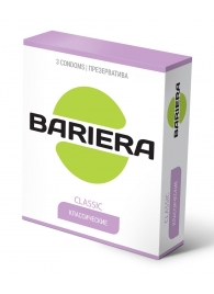 Классические презервативы Bariera Classic - 3 шт. - Bariera - купить с доставкой в Улан-Удэ
