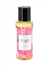 Массажное масло Pleasure Lab Delicate с ароматом пиона и пачули - 50 мл. - Pleasure Lab - купить с доставкой в Улан-Удэ
