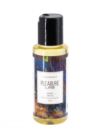 Массажное масло Pleasure Lab Relaxing с ароматом винограда и инжира - 50 мл. - Pleasure Lab - купить с доставкой в Улан-Удэ