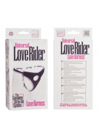 Трусы для страпона с универсальным креплением Universal Love Rider Luxe Harness - California Exotic Novelties - купить с доставкой в Улан-Удэ