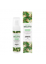 Разогревающее массажное масло с ароматом мохито Gourmet Mint Mojito - 50 мл. - Exsens - купить с доставкой в Улан-Удэ