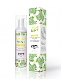Разогревающее массажное масло Gourmet Spearmint Organic с органическими ингредиентами - 50 мл. - Exsens - купить с доставкой в Улан-Удэ