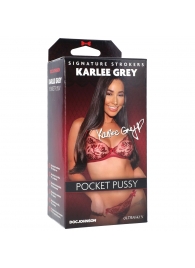 Мастурбатор-вагина Karlee Grey ULTRASKYN Pocket Pussy - Doc Johnson - в Улан-Удэ купить с доставкой