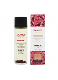 Органическое массажное масло GARNET ARGAN - 100 мл. - Exsens - купить с доставкой в Улан-Удэ