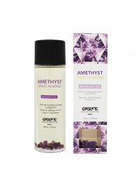 Органическое массажное масло AMETHYST SWEET ALMOND - 100 мл. - Exsens - купить с доставкой в Улан-Удэ