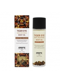 Органическое массажное масло TIGER EYE MACADAMIA - 100 мл. - Exsens - купить с доставкой в Улан-Удэ