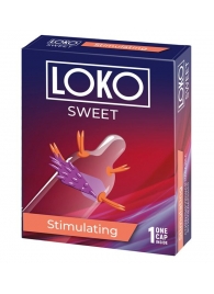 Стимулирующая насадка на пенис LOKO SWEET с возбуждающим эффектом - Sitabella - в Улан-Удэ купить с доставкой