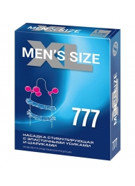 Стимулирующая насадка на пенис MEN SIZE 777 - Sitabella - в Улан-Удэ купить с доставкой