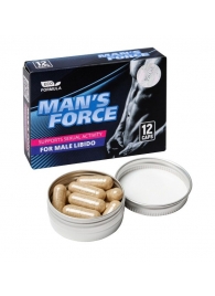 Пищевой концентрат для мужчин MANS FORCE  - 12 капсул - Sitabella - купить с доставкой в Улан-Удэ