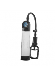 Прозрачная вакуумная помпа с манометром Deluxe Penis Pump - Dream Toys - в Улан-Удэ купить с доставкой