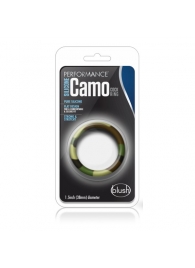 Эрекционное кольцо камуфляжной расцветки Silicone Camo Cock Ring - Blush Novelties - в Улан-Удэ купить с доставкой