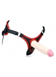 Пояс унисекс UNISEX Style с 2 насадками - LOVETOY (А-Полимер) - купить с доставкой в Улан-Удэ