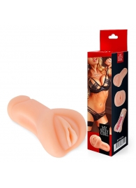 Телесный реалистичный мастурбатор в виде вагины - Bior toys - в Улан-Удэ купить с доставкой