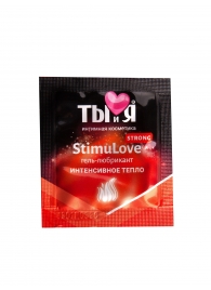 Разогревающий гель-лубрикант Stimulove Strong в одноразовой упаковке - 4 гр. - Биоритм - купить с доставкой в Улан-Удэ