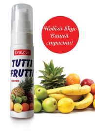 Гель-смазка Tutti-frutti со вкусом тропических фруктов - 30 гр. - Биоритм - купить с доставкой в Улан-Удэ