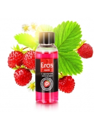 Массажное масло Eros fantasy с ароматом земляники - 50 мл. - Биоритм - купить с доставкой в Улан-Удэ