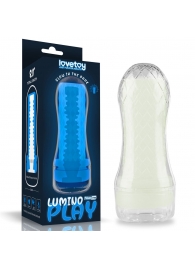 Светящийся в темноте мастурбатор Lumino Play Masturbator Ribbed - Lovetoy - в Улан-Удэ купить с доставкой