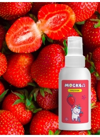 Универсальная смазка с ароматом клубники  Москва Вкусная  - 100 мл. - Москва - купить с доставкой в Улан-Удэ
