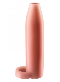 Телесная насадка Real Feel Enhancer XL - 17 см. - Pipedream - в Улан-Удэ купить с доставкой