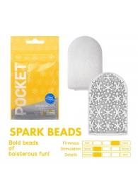 Карманный мастурбатор Spark Beads - Tenga - в Улан-Удэ купить с доставкой