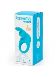 Голубое эрекционное виброкольцо Happy Rabbit Rechargeable Rabbit Cock Ring - Happy Rabbit - в Улан-Удэ купить с доставкой