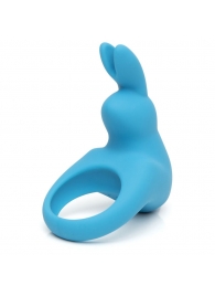 Голубое эрекционное виброкольцо Happy Rabbit Rechargeable Rabbit Cock Ring - Happy Rabbit - в Улан-Удэ купить с доставкой