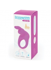 Фиолетовое эрекционное виброкольцо Happy Rabbit Rechargeable Rabbit Cock Ring - Happy Rabbit - в Улан-Удэ купить с доставкой