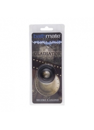 Чёрное эрекционное кольцо Gladiator - Bathmate - в Улан-Удэ купить с доставкой