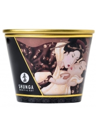 Массажная свеча Intoxicatin Chocolate с ароматом шоколада - 170 мл. - Shunga - купить с доставкой в Улан-Удэ