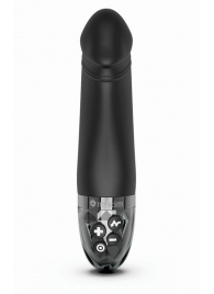 Черный вибратор с электростимуляцией Real Deal Neal - 16,5 см. - MyStim - купить с доставкой в Улан-Удэ