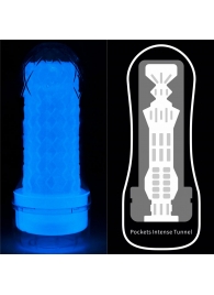 Светящийся в темноте мастурбатор Lumino Play Masturbator Pocketed - Lovetoy - в Улан-Удэ купить с доставкой