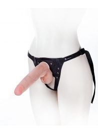 Фаллоимитатор на поясе Harness - 22,5 см. - LOVETOY (А-Полимер) - купить с доставкой в Улан-Удэ