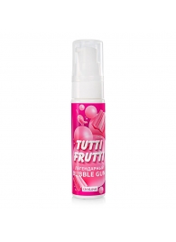 Интимный гель на водной основе Tutti-Frutti Bubble Gum - 30 гр. - Биоритм - купить с доставкой в Улан-Удэ