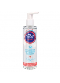 Гель-лубрикант на водной основе Aqua Comfort Aroma с ароматом персика - 195 гр. - Биоритм - купить с доставкой в Улан-Удэ