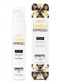 Возбуждающий гель Hot Vanilla Espresso Arousal Gel - 15 мл. - Exsens - купить с доставкой в Улан-Удэ